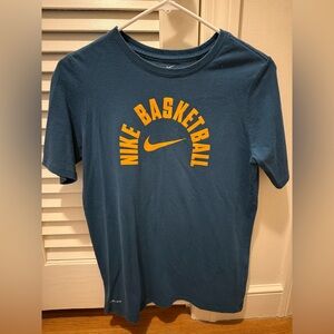 Nike Dri-Fit Navy Blue Basketball Tee